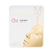 MISSHA Oil-Soak Mask [Moisturizing] – Hydratační plátýnková maska s olejovou složkou (M7258)